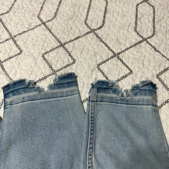 NWT Free People high rise skinny jeans- size 30-raw hem - Picture 7 of 7